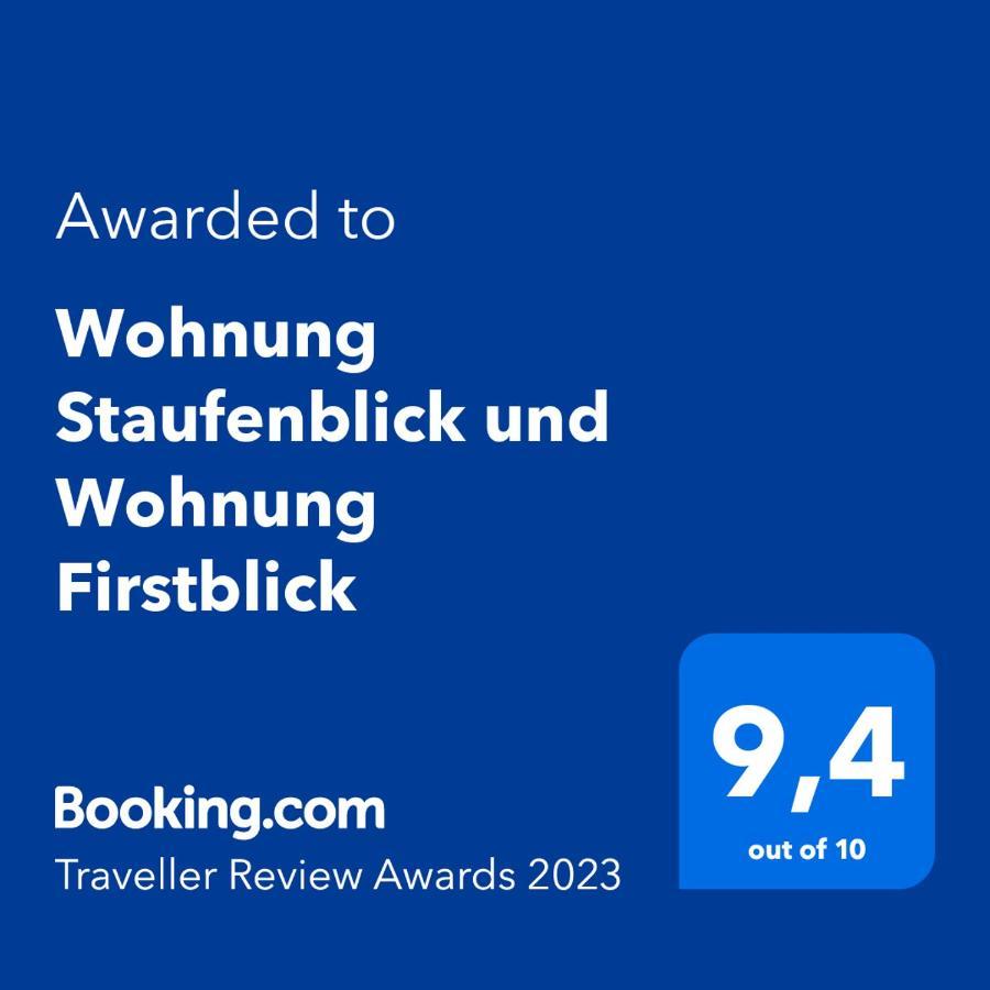 Wohnung Staufenblick Und Wohnung Firstblick ドルンビルン エクステリア 写真